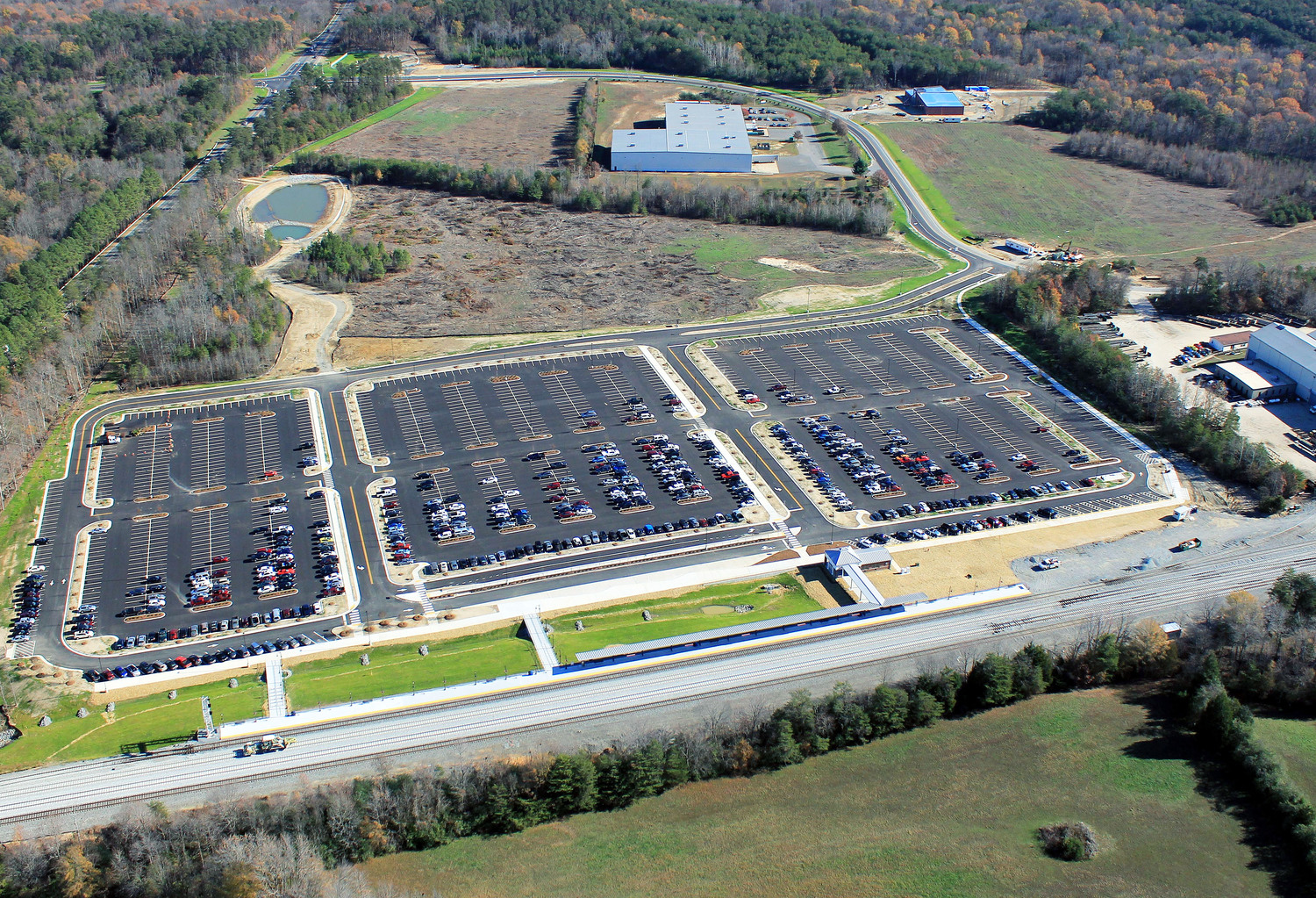 Virginia Railway Express (VRE) Station, Parking Lot, Master Plan and Site Access Improvements – Spotsylvania County, VA